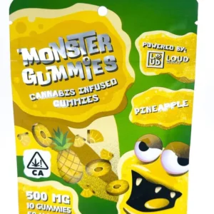 Monster Gummies Pineapple (500mg)